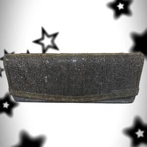 Brand New ombré silver and gold clutch purse